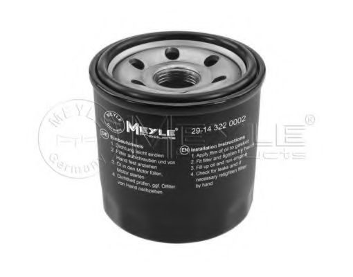 Фильтр масляный - Meyle 29-14 322 0002