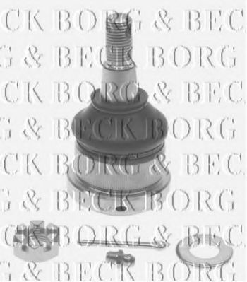 Опора шаровая | перед | Borg&Beck                BBJ5614