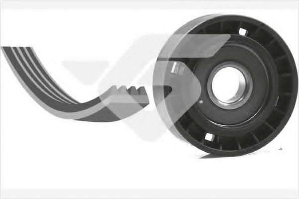 Комплект поликлинового ремня - Hutchinson KHV 102