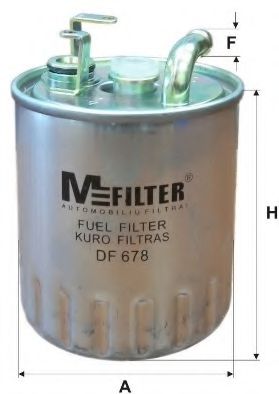 Фильтр топливный - MFILTER DF 678
