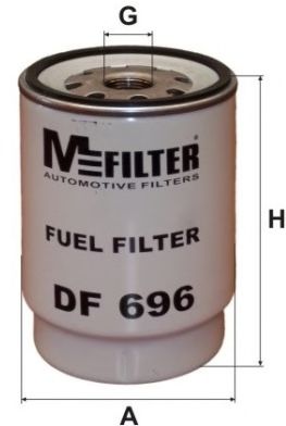 Топливный фильтр HCV - MFILTER DF 696