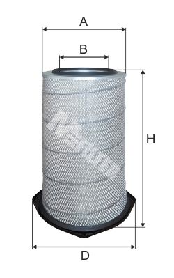 Фильтр воздушный HCV - MFILTER A 288