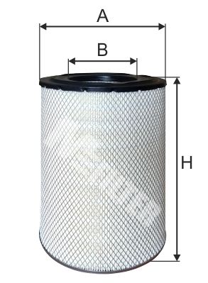 Фильтр воздушный - MFILTER A 513