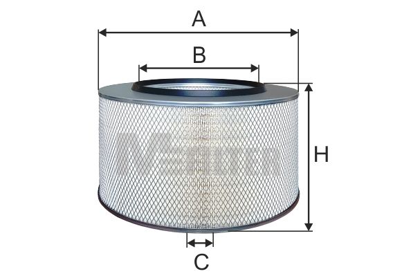 Фильтр воздушный HCV - MFILTER A 525