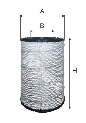Фильтр воздушный HCV - MFILTER A 541