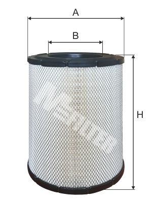 Воздушный фильтр - MFILTER A 559