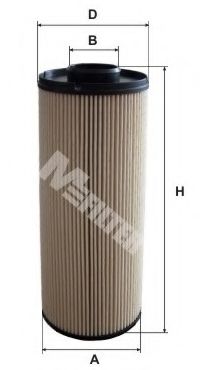 Фильтрующий элемент топлива - MFILTER DE 3107