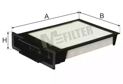 Фильтр, воздух во внутренном пространстве - MFILTER K 9013