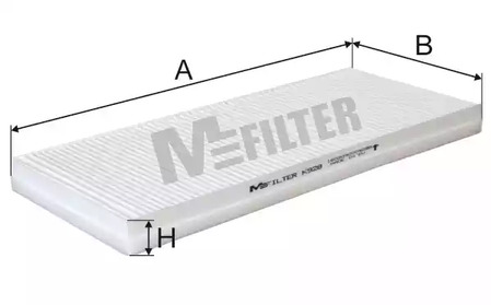 Фильтр, воздух во внутренном пространстве - MFILTER K 928