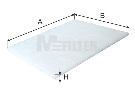 Фильтр воздушный кабины HCV - MFILTER K 960