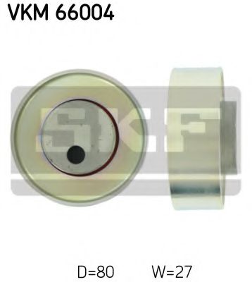 Паразитный / ведущий ролик, поликлиновой ремень - SKF VKM 66004