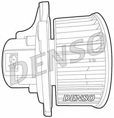 Вентилятор, конденсатор кондиционера - Denso DEA43003