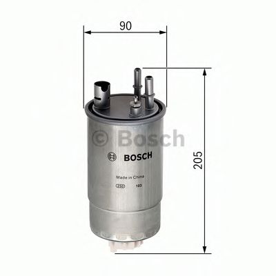 Фильтр топливный - Bosch F 026 402 049