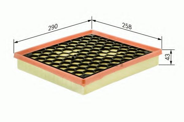 Фильтр воздушный - Bosch F 026 400 111