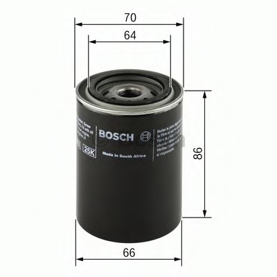 Фильтр масляный - Bosch F 026 407 025