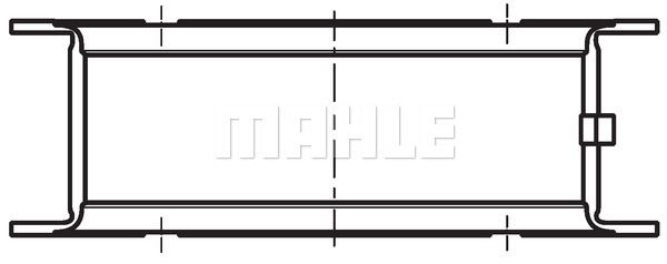 Подшипник упорный - Mahle 001 FL 10358 075