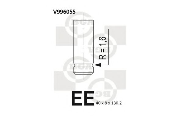 Впускной клапан - BGA V996055