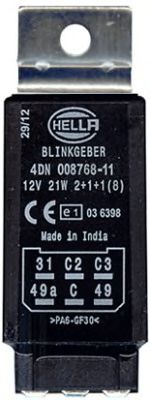 Прерыватель указателей поворота, Прерыватель указателей поворота - Hella 4DN 008 768-117