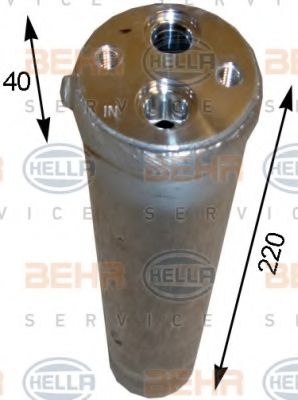 Осушитель, кондиционер - Hella 8FT 351 193-161