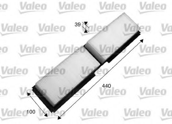 Фильтр салона 716033 Valeo !