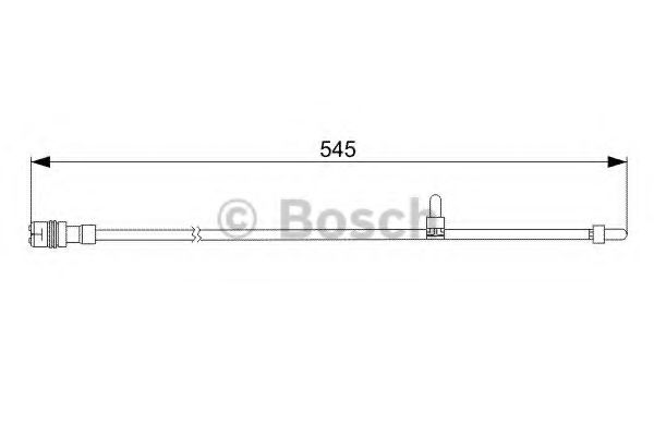 Сигнализатор, износ тормозных колодок  Bosch                1 987 473 066