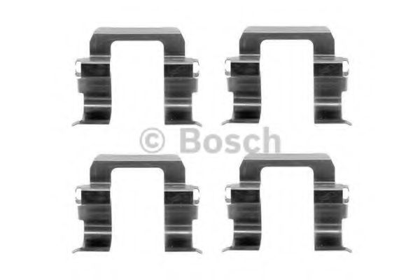 Комплектующие, колодки дискового тормоза - Bosch 1 987 474 384