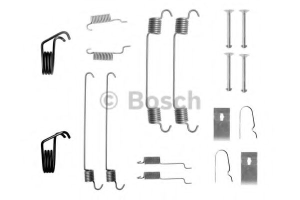 Комплектующие, тормозная колодка | зад | - Bosch 1 987 475 278