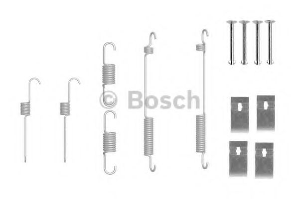 Комплектующие, тормозная колодка - Bosch 1 987 475 310
