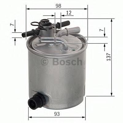 Фильтр топливный - Bosch F 026 402 096