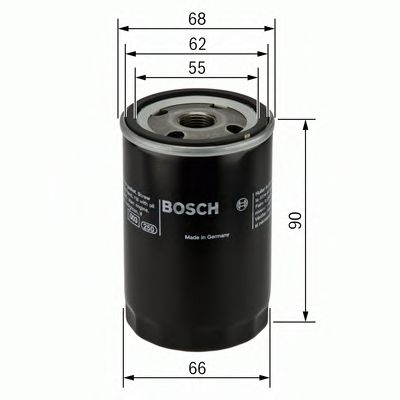 Фильтр масляный - Bosch F 026 407 077