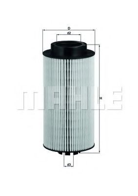 Фильтр топливный - Knecht KX 264D