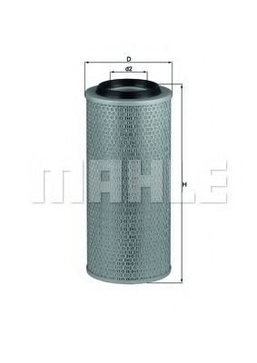 Фильтр воздушный - Knecht LX 2635