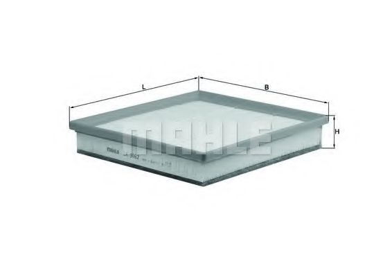 Фильтр воздушный - Knecht LX 3062