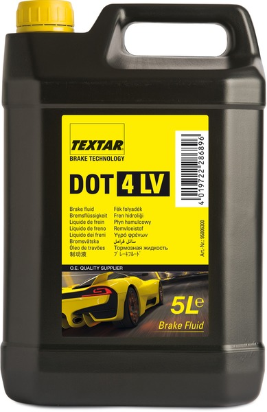 Жидкость тормозная dot-4 LV 5л. - Textar 95006300