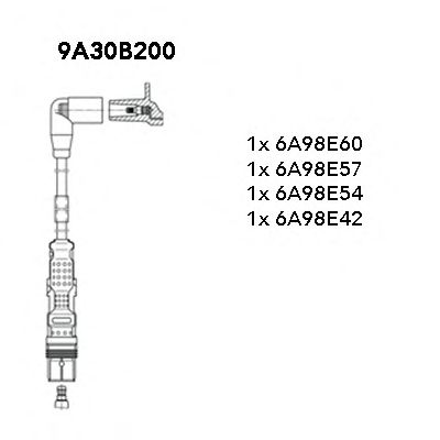 Провода высоковольтные - Bremi 9A30B200