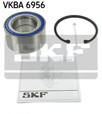 Подшипник ступицы колеса (комплект) | перед | - SKF VKBA 6956