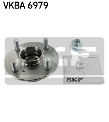 Комплект подшипника ступицы колеса | зад лев | - SKF VKBA 6979