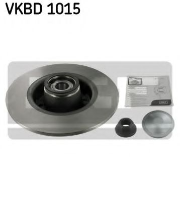 Диск тормозной | зад | - SKF VKBD 1015