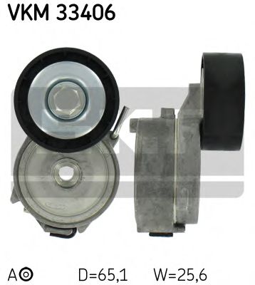 Натяжитель ремня навесного оборудования - SKF VKM 33406