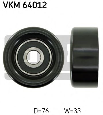 Ролик обводной приводного ремня - SKF VKM 64012