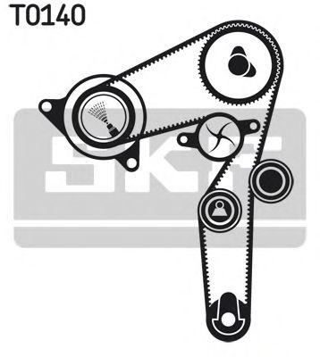 Комплект ремня ГРМ - SKF VKMA 02199