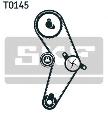 Комплект ремня ГРМ - SKF VKMA 02206