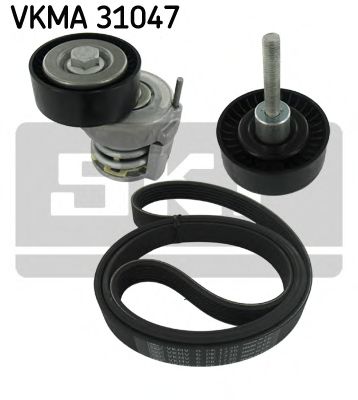 Комплект поликлинового ремня - SKF VKMA 31047