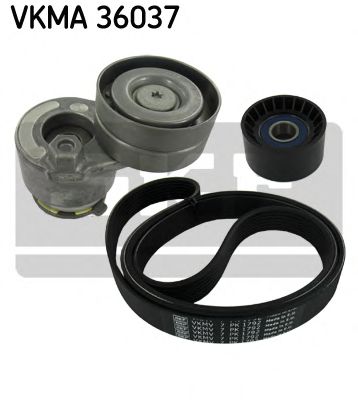 Комплект ремня навесного оборудования  - SKF VKMA 36037