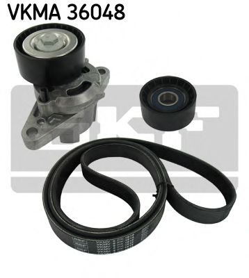 Комплект поликлинового ремня - SKF VKMA 36048