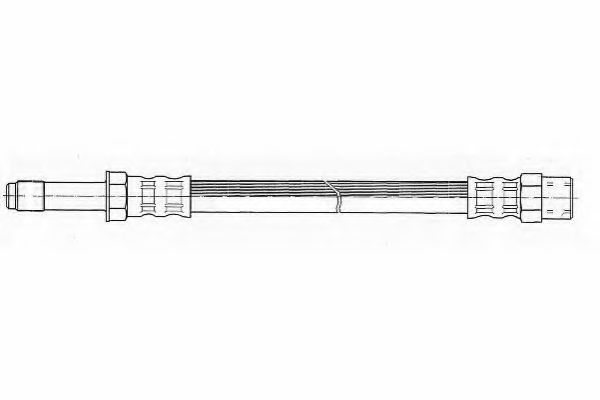 Тормозной шланг - Ferodo FHY2256