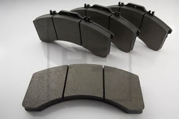 Комплект тормозных колодок, дисковый тормоз - PE Automotive 086.301-50A