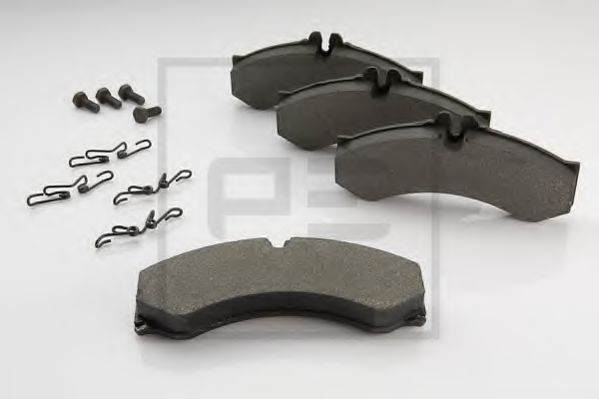 Колодки тормозные дисковые | перед | - PE Automotive 086.314-00A