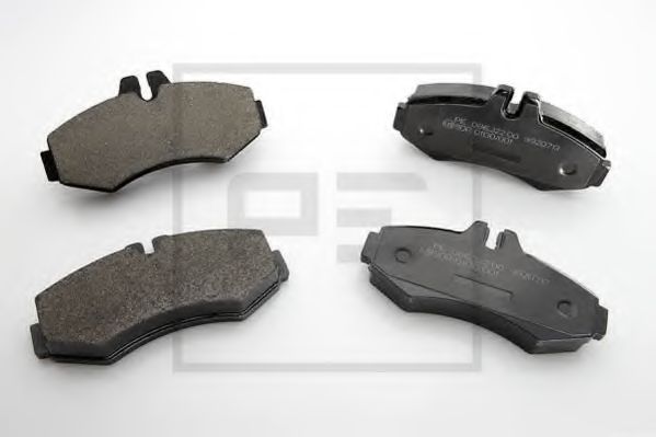 Колодки тормозные дисковые | перед | - PE Automotive 086.322-00A