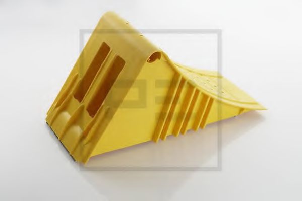 Упор противооткатный [желтый, ширина 160mm] - PE Automotive 090.496-40A